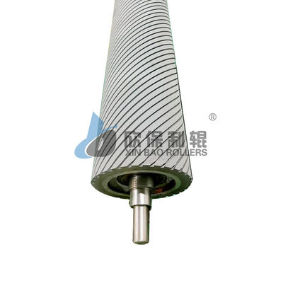 Эффект покрытия спирального ролика однородный, с хорошей гибкостью и износостойкостью